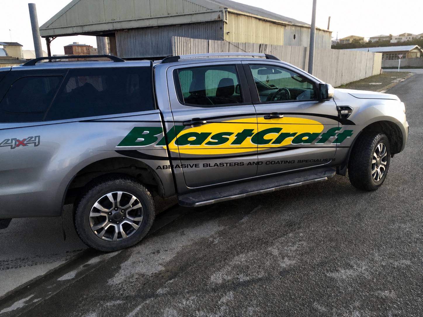 Blast Craft industrial vehicle and workshop work